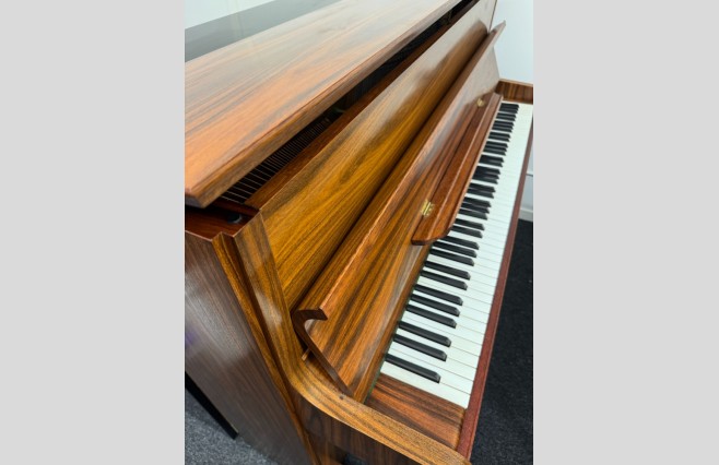 Knight London Upright Piano | Polished Rosewood Finish | UK Delivery In Days | Warranty | P/X | Finance Options | Includes Stool, Home Tuning | Used | Serial Number D906591 - Image 4